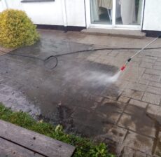 pressure washing