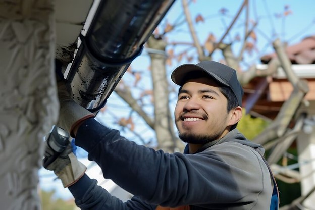 Gutter cleaning