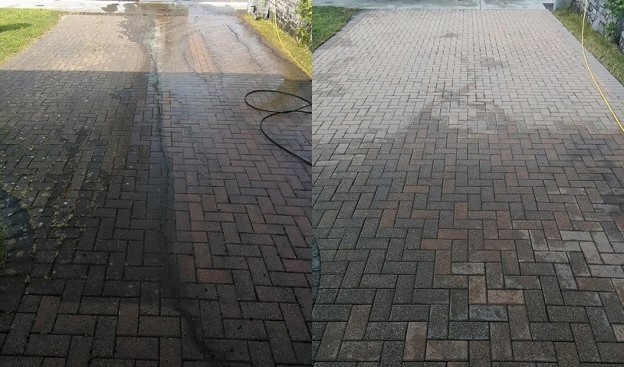 driveway cleaning