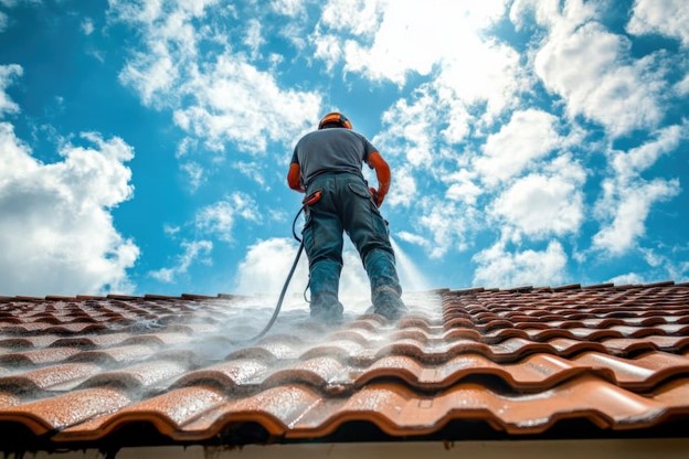 roof cleaning